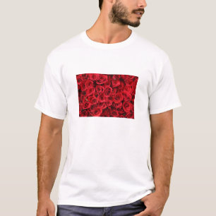 Camiseta Rosas vermelhas