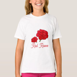 Camiseta Rosas Vermelhas