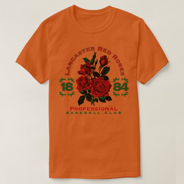 Camiseta Rosas vermelhas Lancaster (Frente do Design)