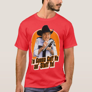 Camiseta Rosco P Coltrane Cuff Ya an Stuff Ya