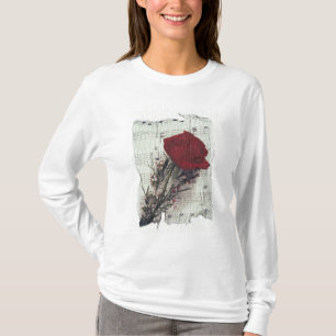 Camiseta <Rose and Music> por Kim Koza 2