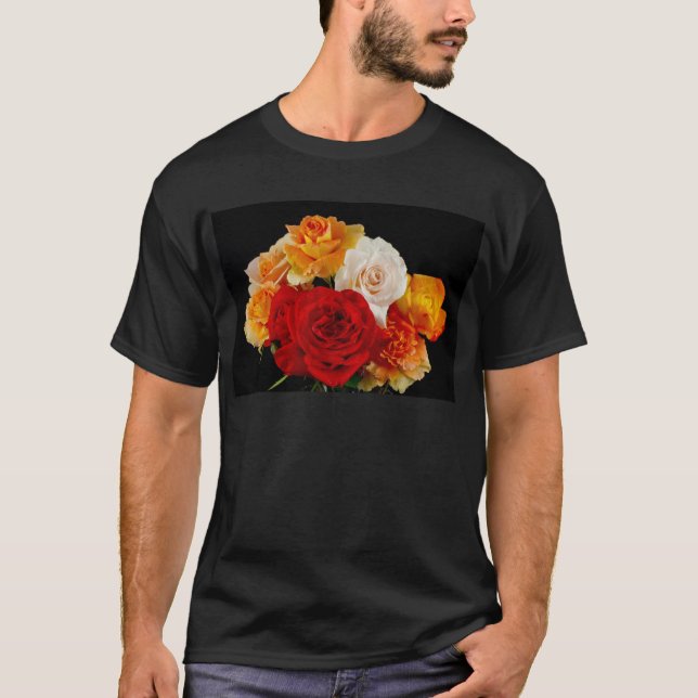 Camiseta Rose Bouquet (Frente)