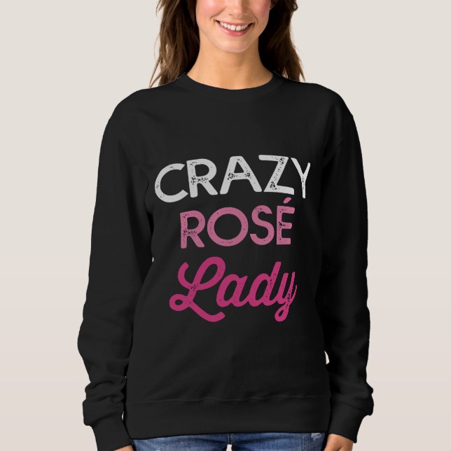 Camiseta Rosé Louca Senhora Mãe S Vinha Bachelorette Win (Frente)
