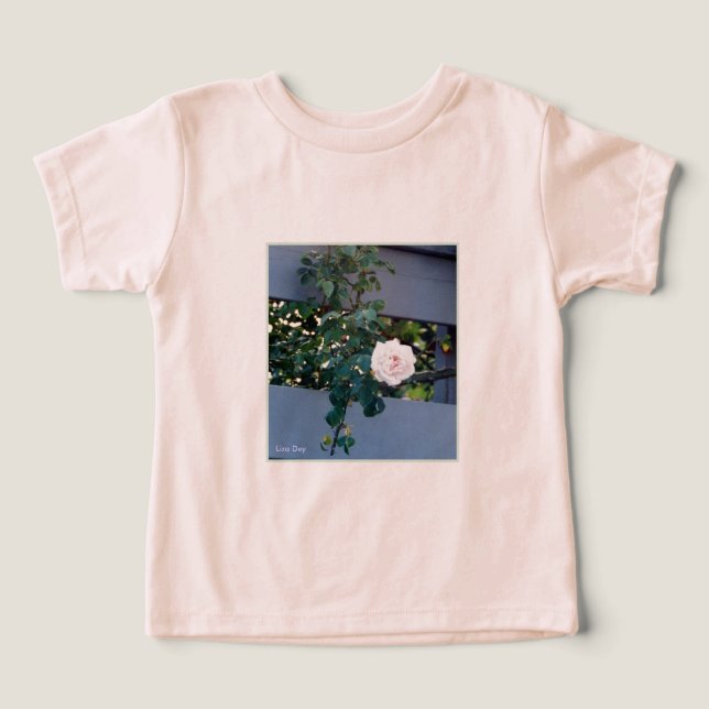 Camiseta Rose Rosa Infantil (Design frontal)