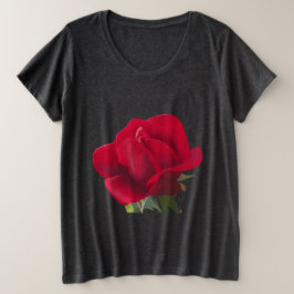 Camiseta Rose rouge - Red rose