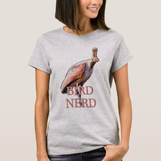 Camiseta Roseate Spoonbill Nerd