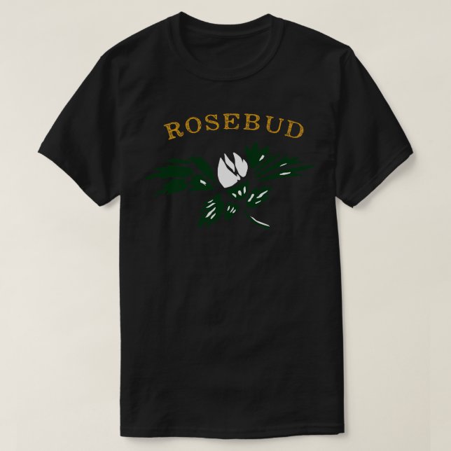 Camiseta Rosebud (Frente do Design)