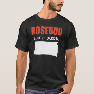 Camiseta Rosebud South Dakota EUA Estado América Viagem Sou