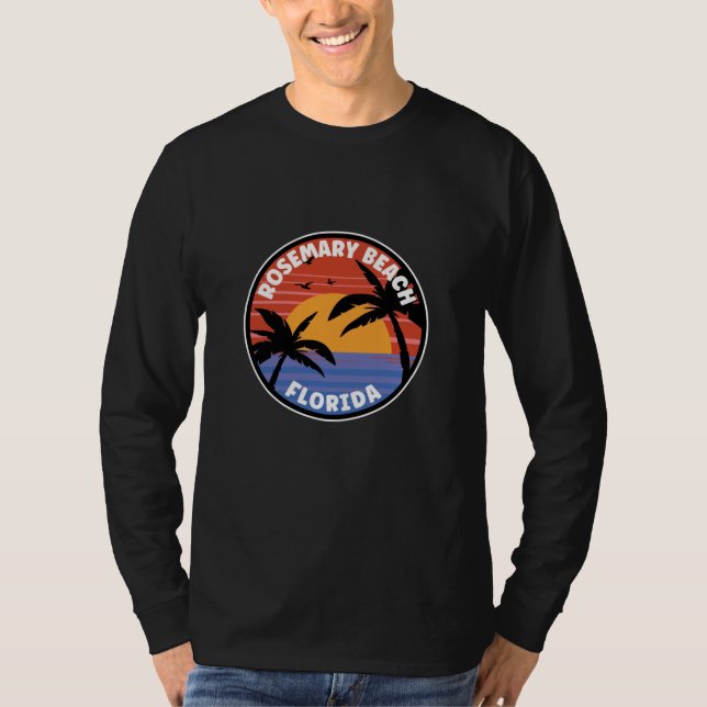 Camiseta Rosemary Beach Sunset Paradise (Frente)