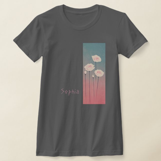 Camiseta Roses, personalized (Postura )