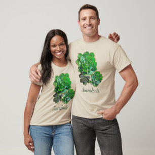 Camiseta Rosette Succulents Men