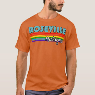 Camiseta Roseville Michigan Pride Roseville LGBT Gift LGBT