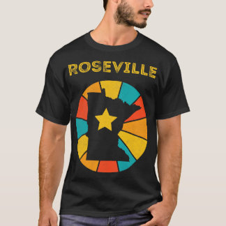 Camiseta Roseville Minnesota Vintage angustiou Souvenir 1