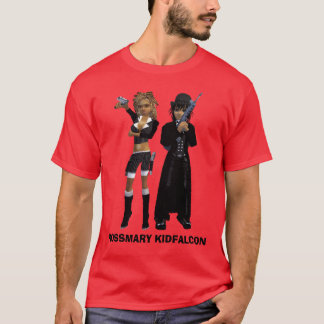 Camiseta roseyyy, miúdo mafia1, ROSSMARY KIDFALCON