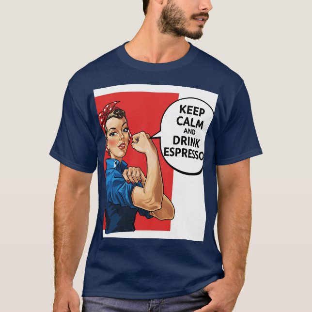 Camiseta Rosie a Rebitadora (Frente)