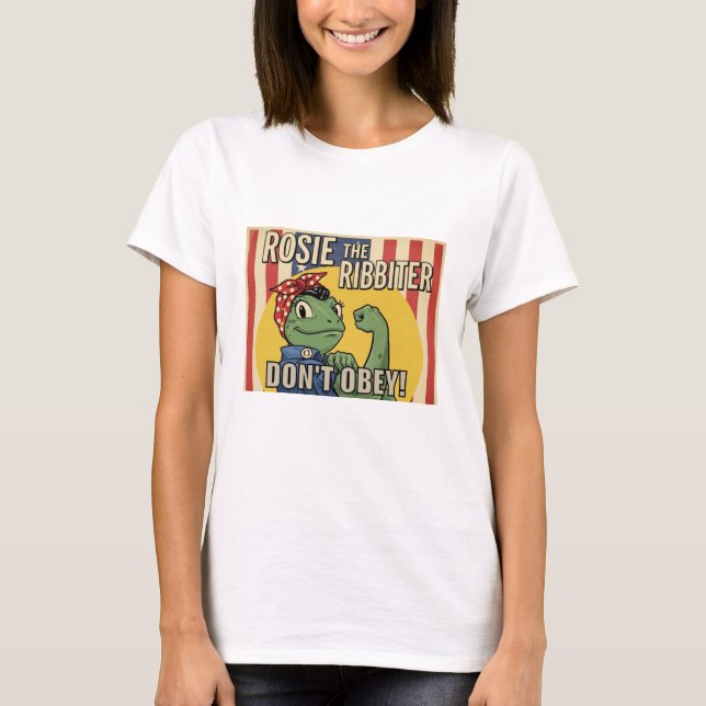 Camiseta Rosie a Ribbiter (Frente)