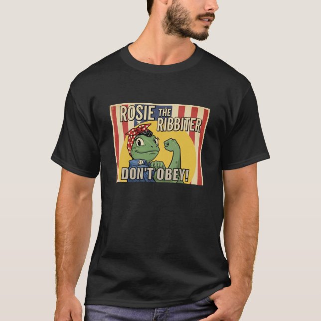 Camiseta Rosie a Ribbiter (Frente)