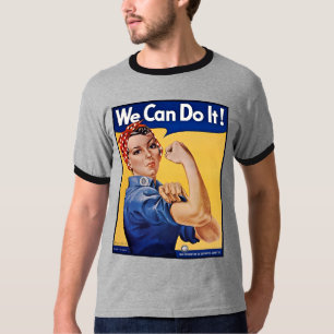 Camiseta Rosie, as mulheres mais fortes na força de trabal