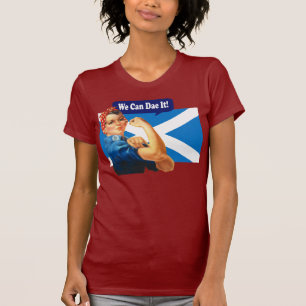 Camiseta Rosie o rebitador para a independência escocesa