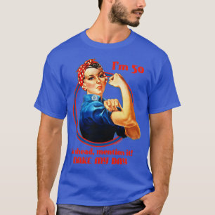 Camiseta Rosie Riveter 50º aniversário
