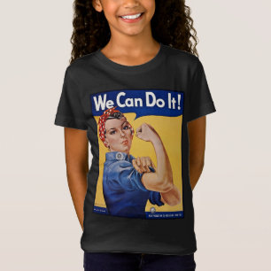 Camiseta Rosie the Riveter: Forte Empoderamento feminino