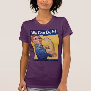 Camiseta Rosie the Riveter: Forte Empoderamento feminino