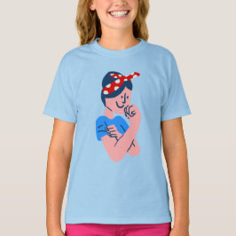Camiseta rosie the riveter rockabilly retro icon