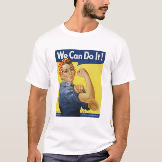 Camiseta Rosie the Riveter Unedited Vintage Photos Old Aest