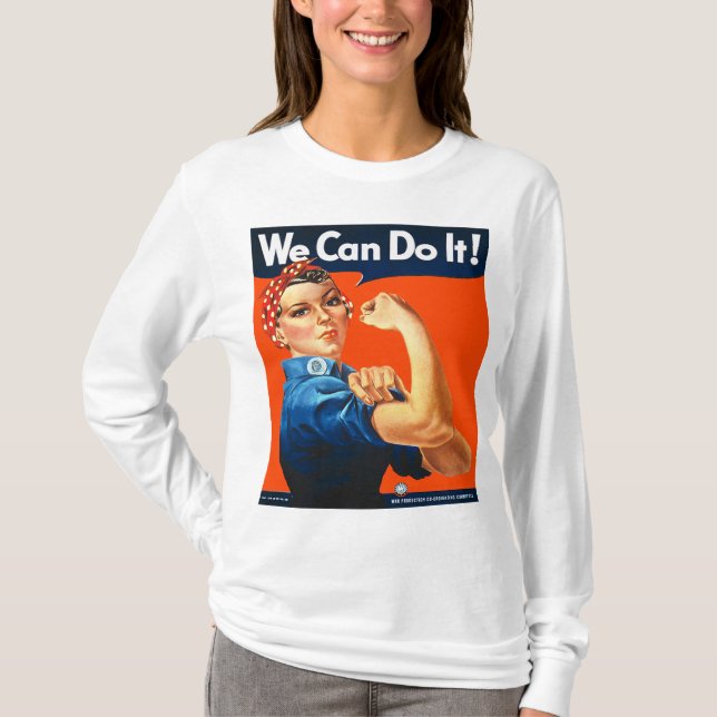 Camiseta Rosie vermelho o TShirt do rebitador (Frente)