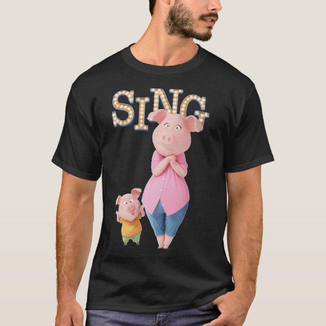 Camiseta Rosita Do Filme SING (Frente)