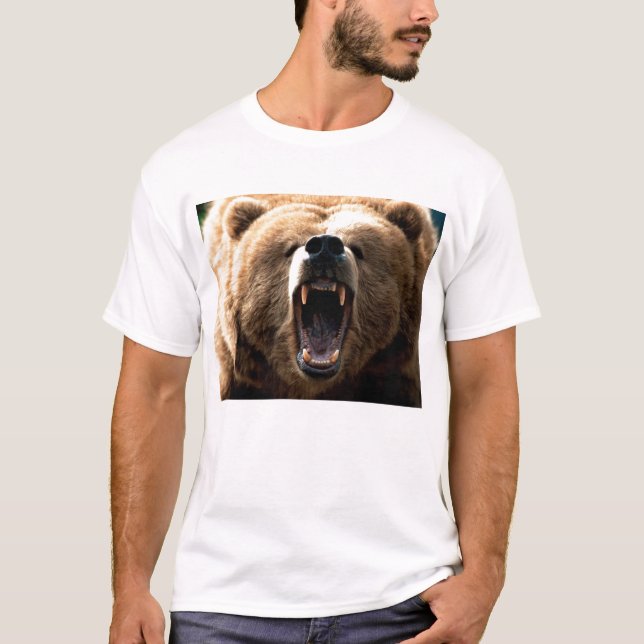 Camiseta Rosnado/orgulho do urso (Frente)
