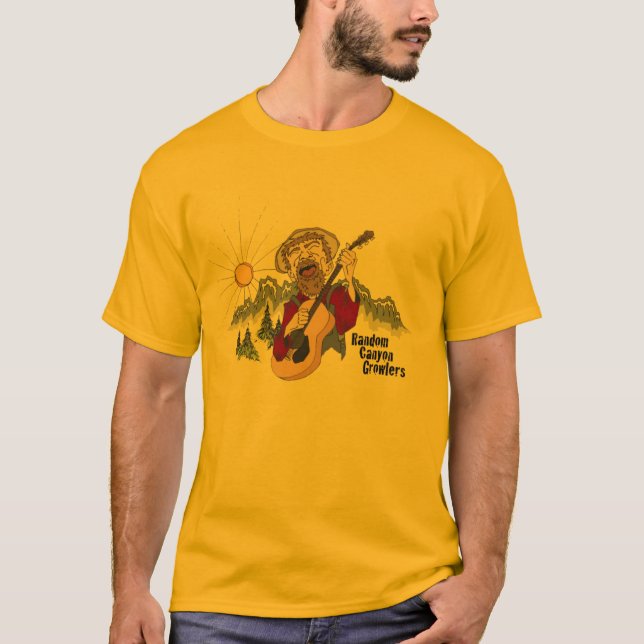 Camiseta Rosnadores aleatórios da garganta (Frente)
