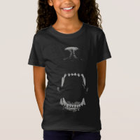 Rosnar de Animal Preto e Branco Feroz