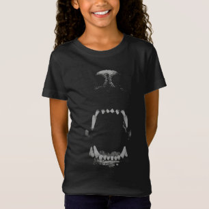 Camiseta Rosnar de Animal Preto e Branco Feroz