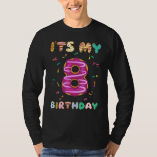 Camiseta Rosquinha 8 Anos De Espanto No Aniversário De 2014