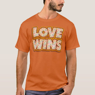 Camiseta Rosquinha Ama Ganha Rosquinhas De Cozedura De Love