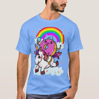 Camiseta Rosquinha Andando na Coroa Unicórn