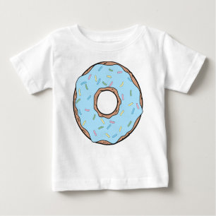 Camiseta Rosquinha Azul, Noz, Icagem, Espingardas, Glacé