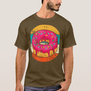 Camiseta Rosquinha Bajulação padeiro Tornozelo Vintage Retr