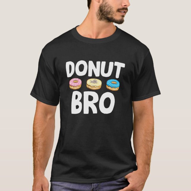 Camiseta Rosquinha Bro Comida Pun Dounut Day Baker (Frente)