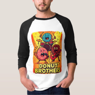 Camiseta Rosquinha Brothers Rock Banda