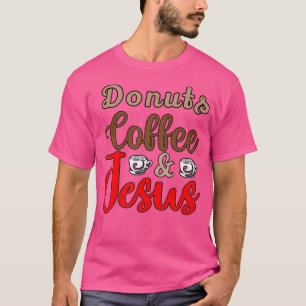Camiseta Rosquinha Café Jesus Cristo Jesus te ama John 31