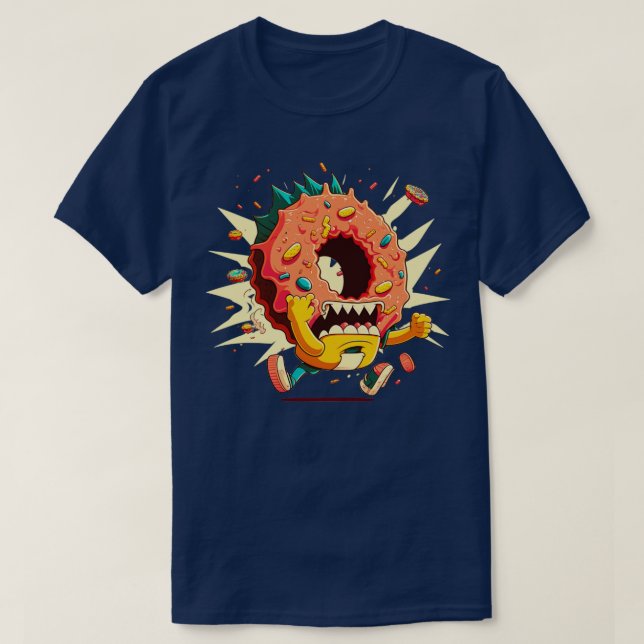 Camiseta Rosquinha com raiva1 (Frente do Design)
