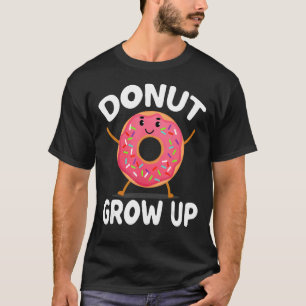 Camiseta Rosquinha Cresce Rosquinha Garota Homens Mulheres