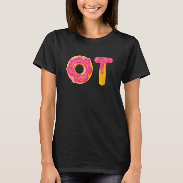 Camiseta Rosquinha Da Terapêutica Ocupacional (Frente)