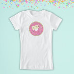Camiseta Rosquinha de aniversário<br><div class="desc">T-shirt da grande rosquinha de aniversário</div>