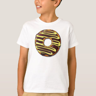 Camiseta Rosquinha de chocolate, donut, Glacé, Glazar, Icag