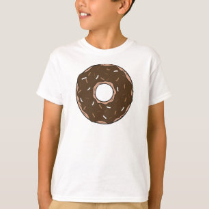 Camiseta Rosquinha De Chocolate, Noz-De-Obra, Grito, Glazz,