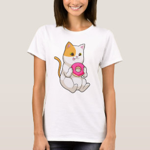 Camiseta Rosquinha de comida de gato