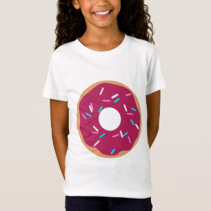 Camiseta Rosquinha de framboesa rosa